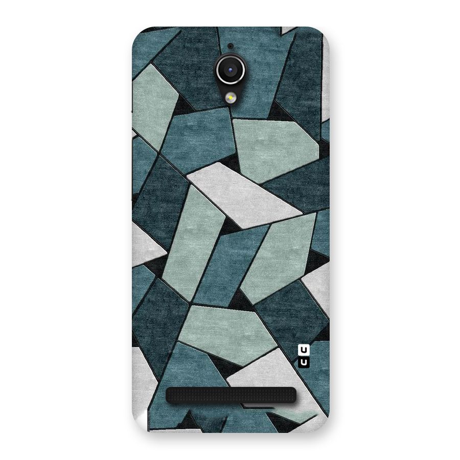 Concrete Green Abstract Back Case for Zenfone Go