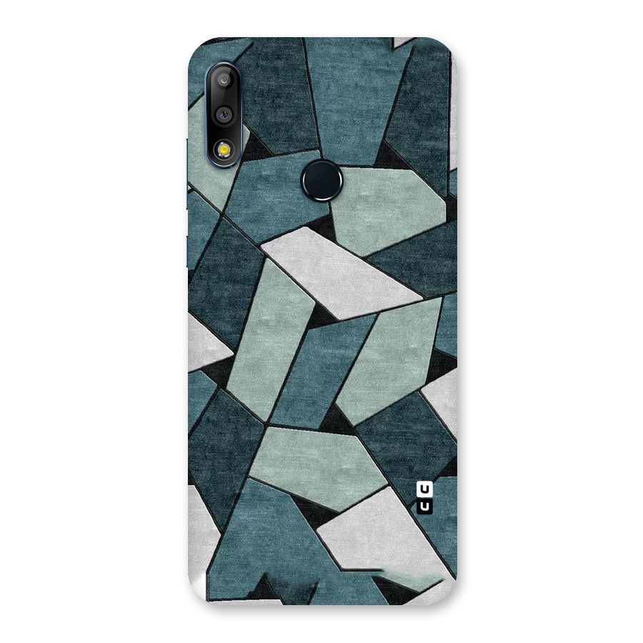 Concrete Green Abstract Back Case for Zenfone Max Pro M2