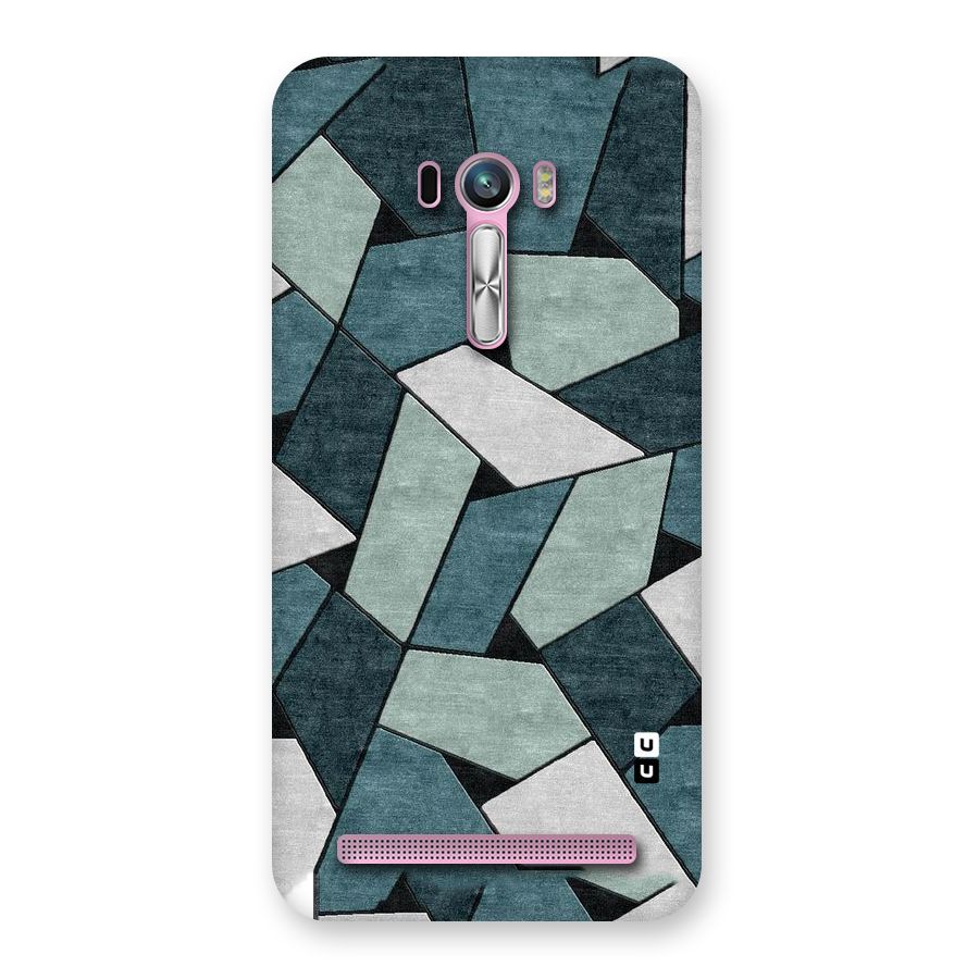 Concrete Green Abstract Back Case for Zenfone Selfie