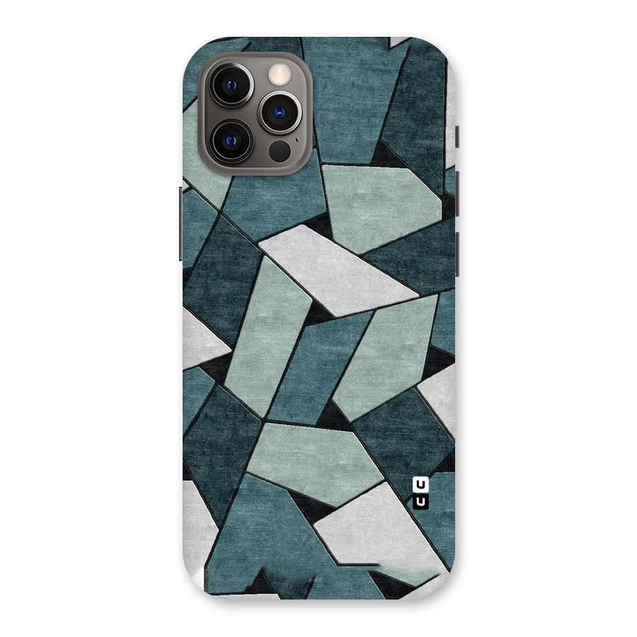 Concrete Green Abstract Back Case for iPhone 12 Pro