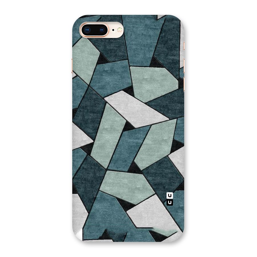 Concrete Green Abstract Back Case for iPhone 8 Plus