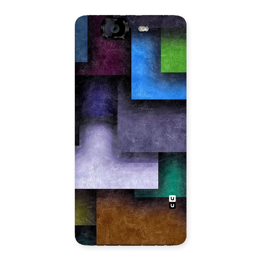 Concrete Squares Back Case for Canvas Knight A350