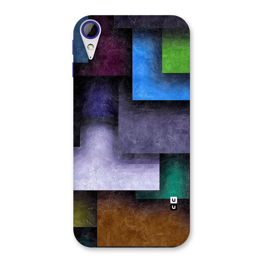 Concrete Squares Back Case for Desire 830