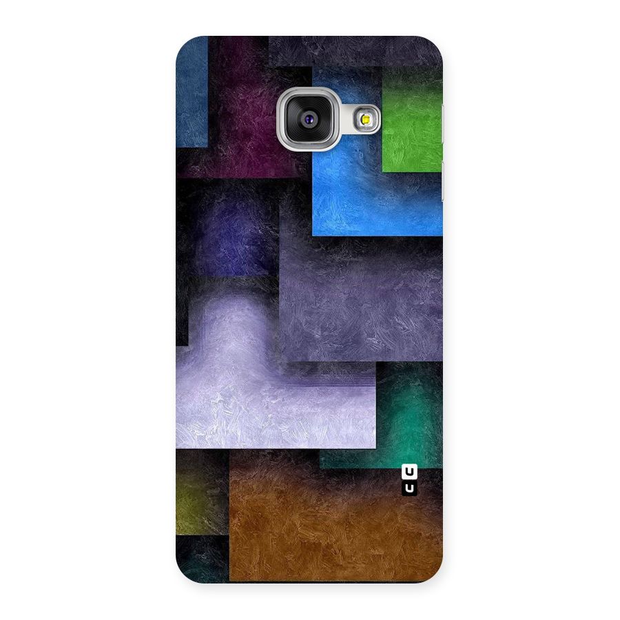 Concrete Squares Back Case for Galaxy A3 2016