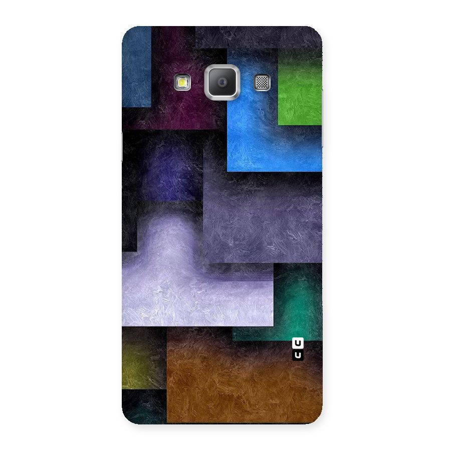 Concrete Squares Back Case for Galaxy A7