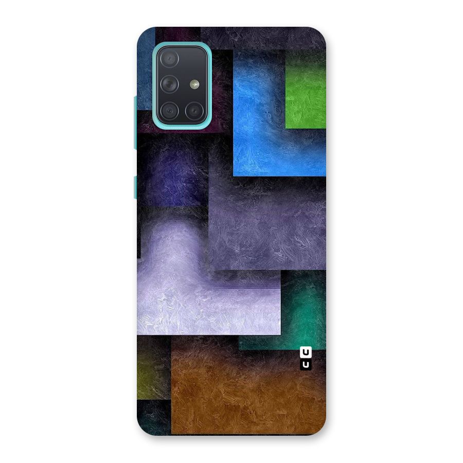 Concrete Squares Back Case for Galaxy A71