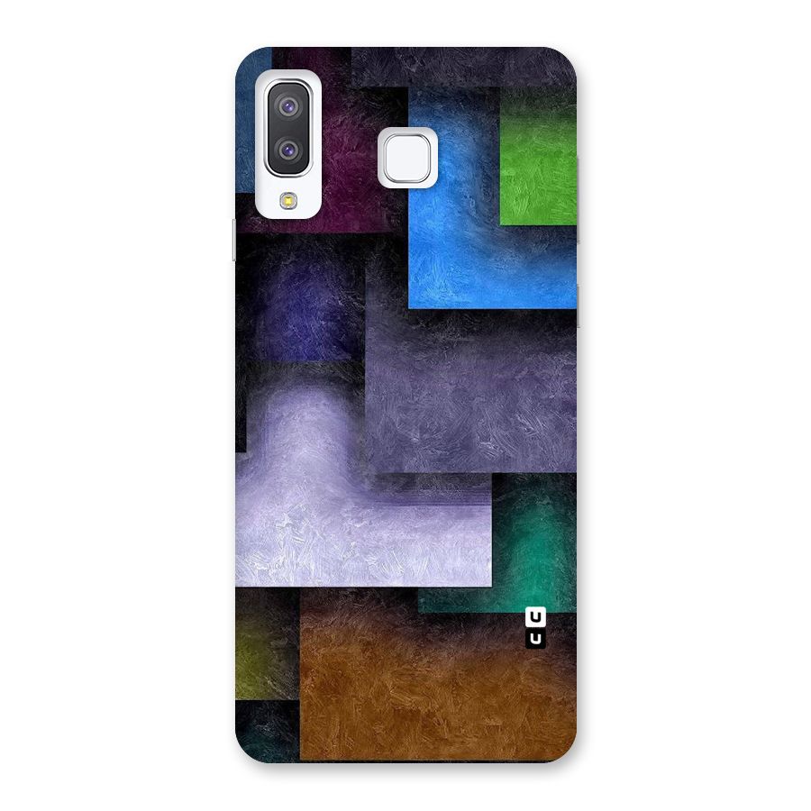 Concrete Squares Back Case for Galaxy A8 Star