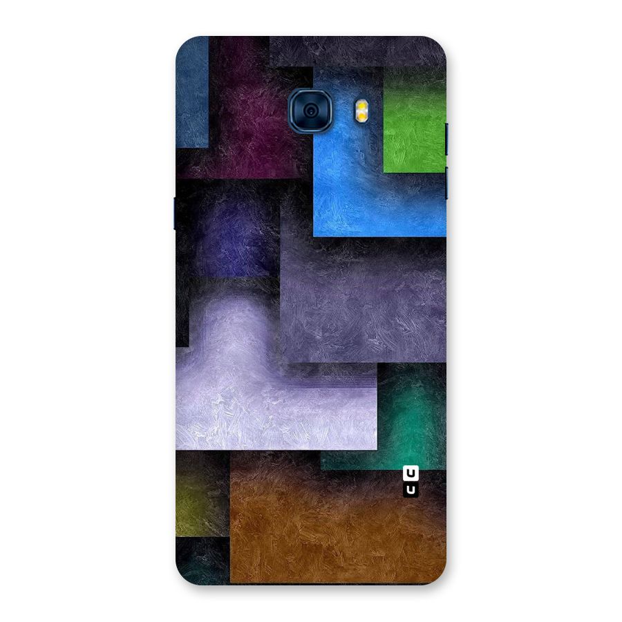 Concrete Squares Back Case for Galaxy C7 Pro