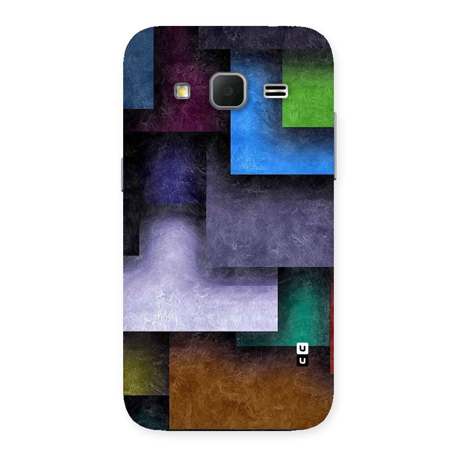 Concrete Squares Back Case for Galaxy Core Prime