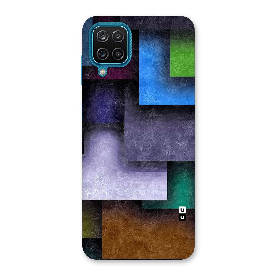 Concrete Squares Back Case for Galaxy F12