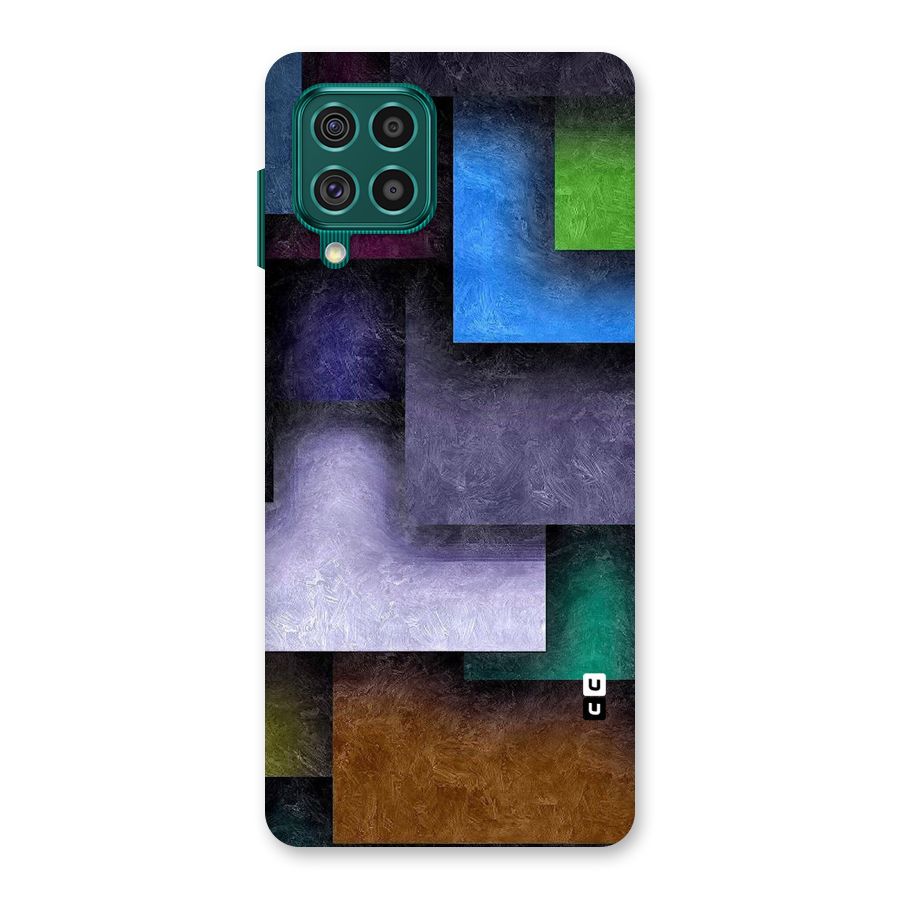 Concrete Squares Back Case for Galaxy F62