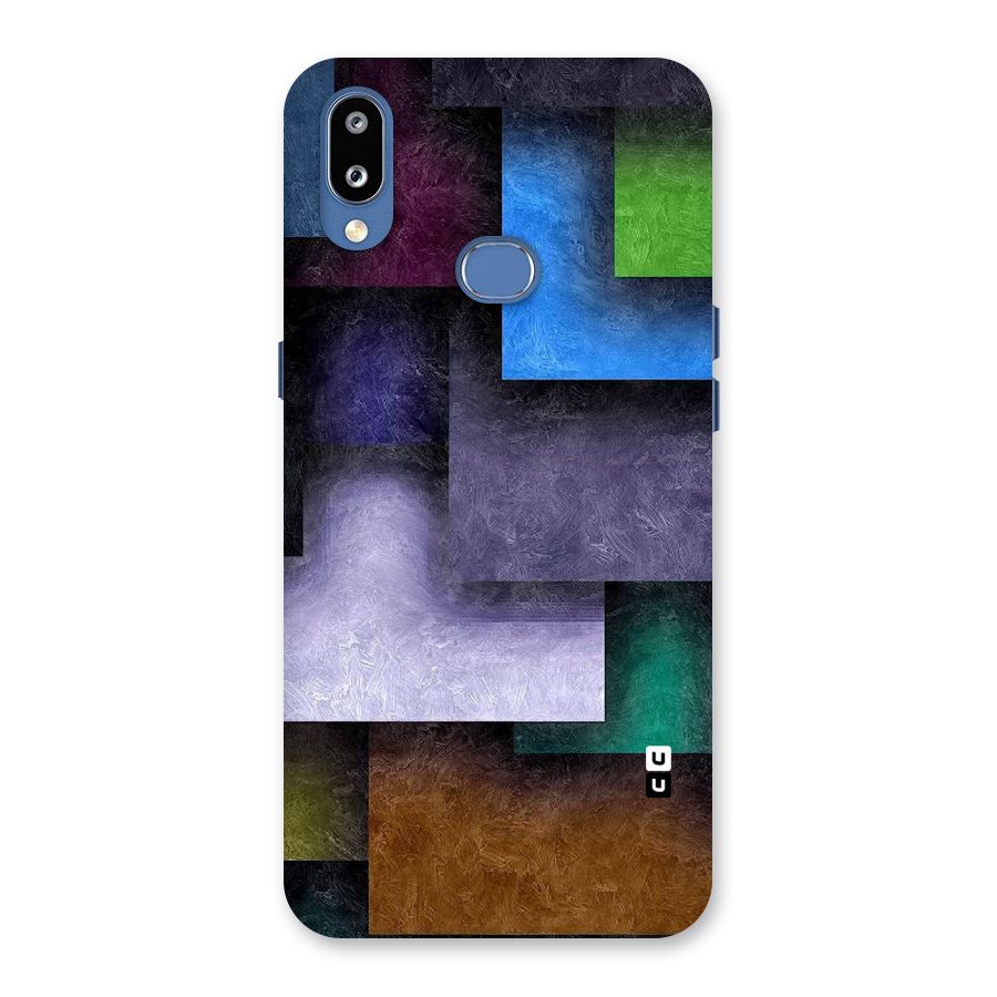 Concrete Squares Back Case for Galaxy M01s