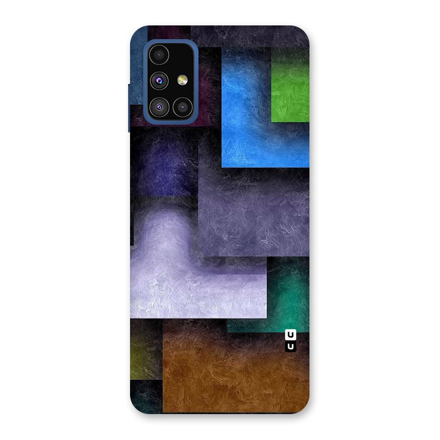 Concrete Squares Back Case for Galaxy M51