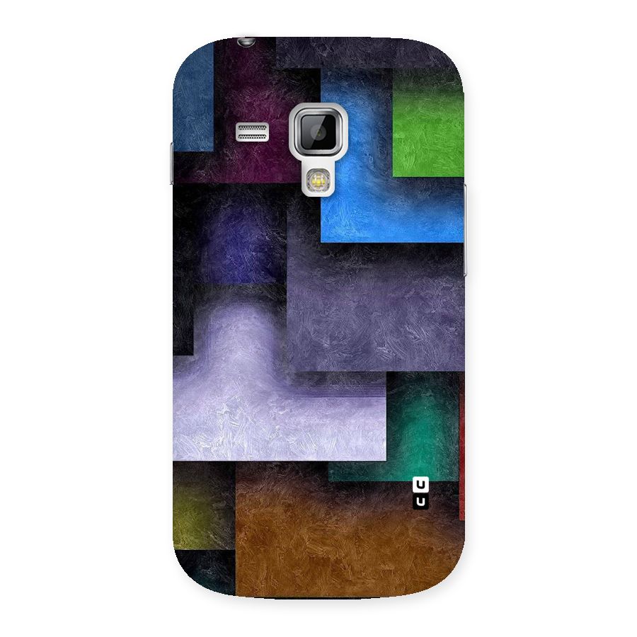 Concrete Squares Back Case for Galaxy S Duos
