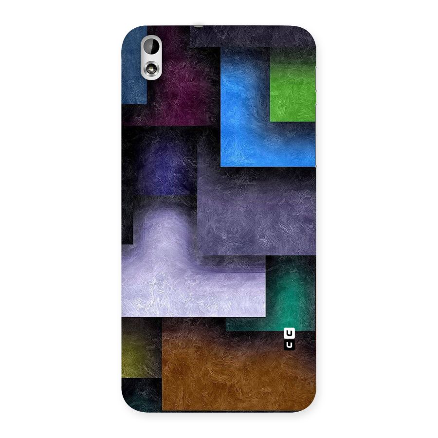 Concrete Squares Back Case for HTC Desire 816g