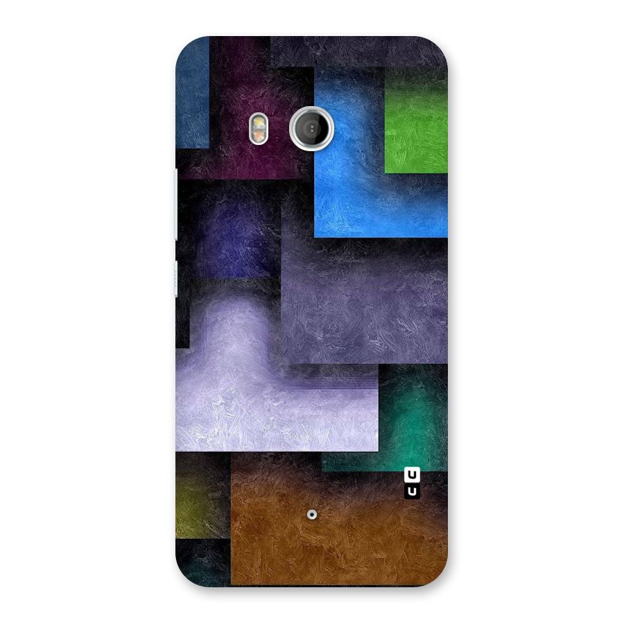 Concrete Squares Back Case for HTC U11