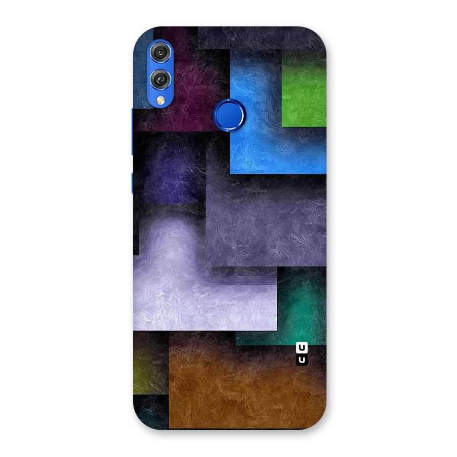 Concrete Squares Back Case for Honor 8X