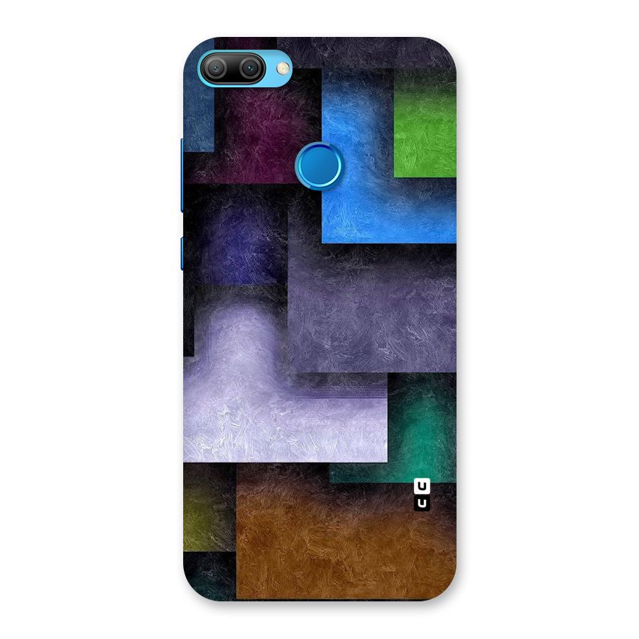 Concrete Squares Back Case for Honor 9N