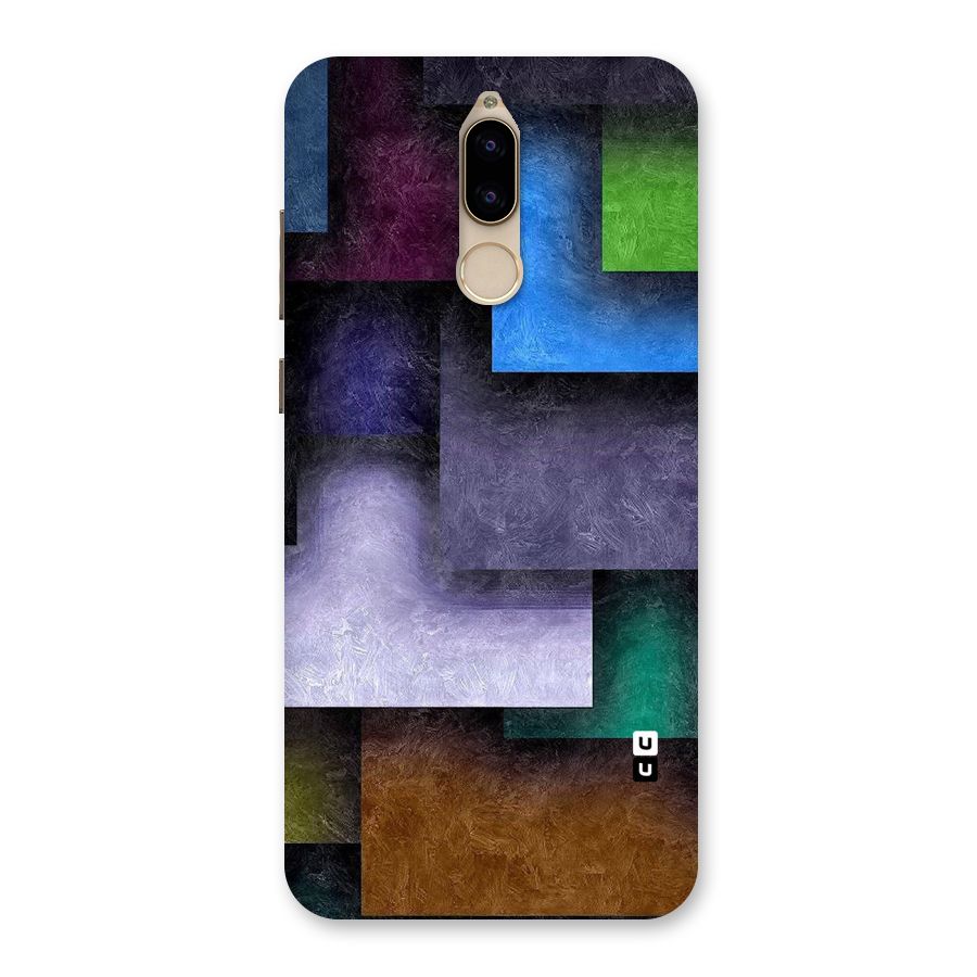 Concrete Squares Back Case for Honor 9i