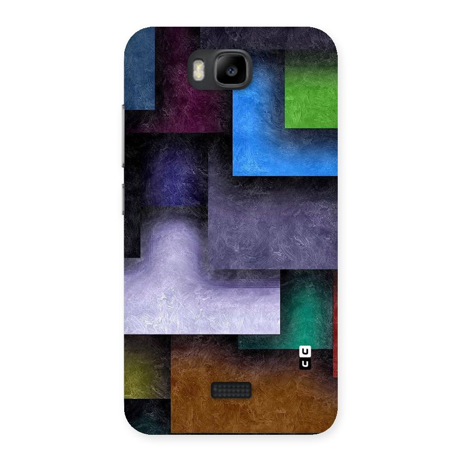 Concrete Squares Back Case for Honor Bee