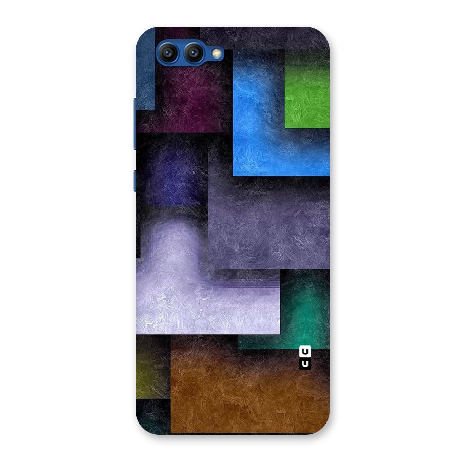 Concrete Squares Back Case for Honor View 10