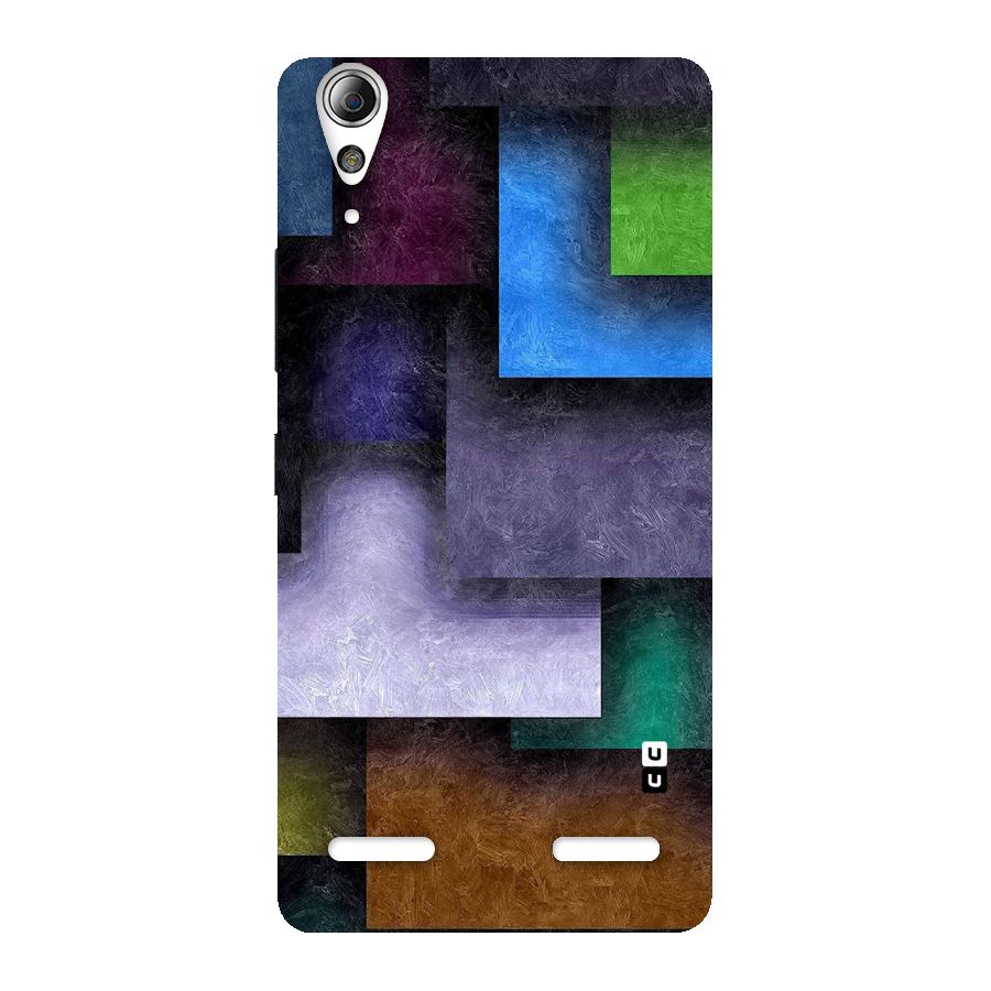 Concrete Squares Back Case for Lenovo A6000 Plus