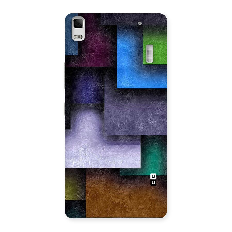 Concrete Squares Back Case for Lenovo K3 Note