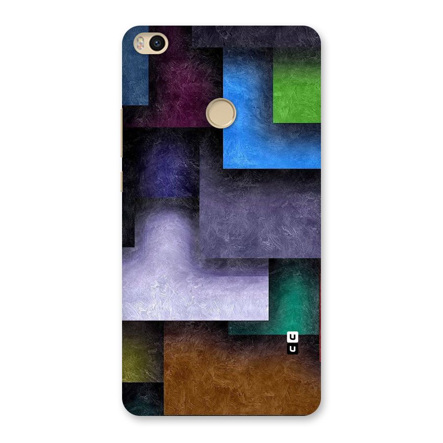 Concrete Squares Back Case for Mi Max 2
