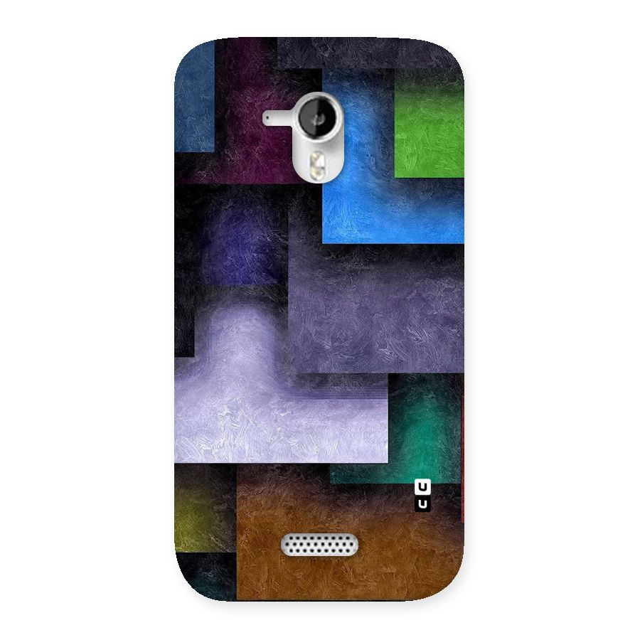 Concrete Squares Back Case for Micromax Canvas HD A116