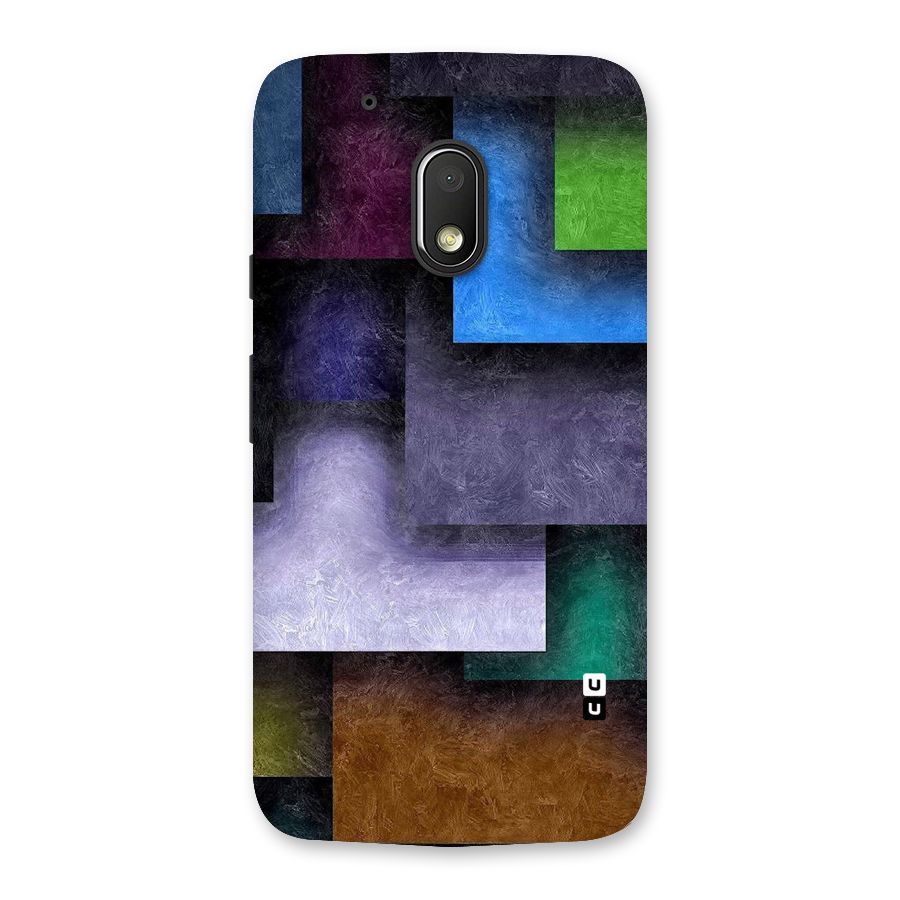 Concrete Squares Back Case for Moto G4 Play