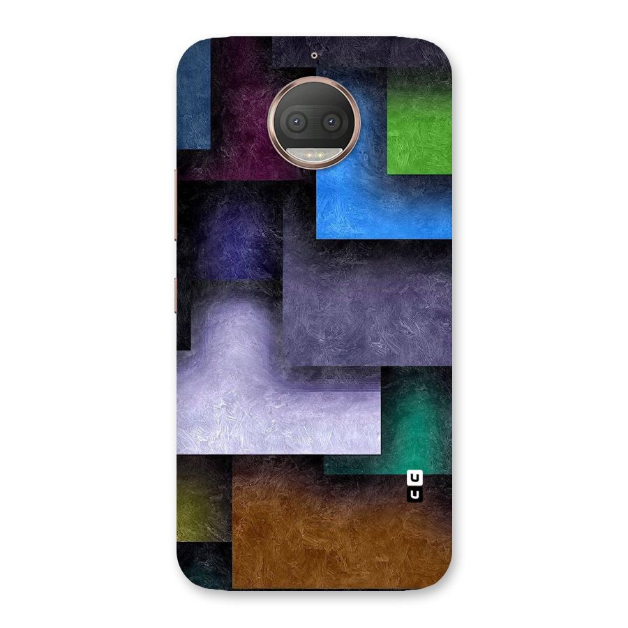 Concrete Squares Back Case for Moto G5s Plus