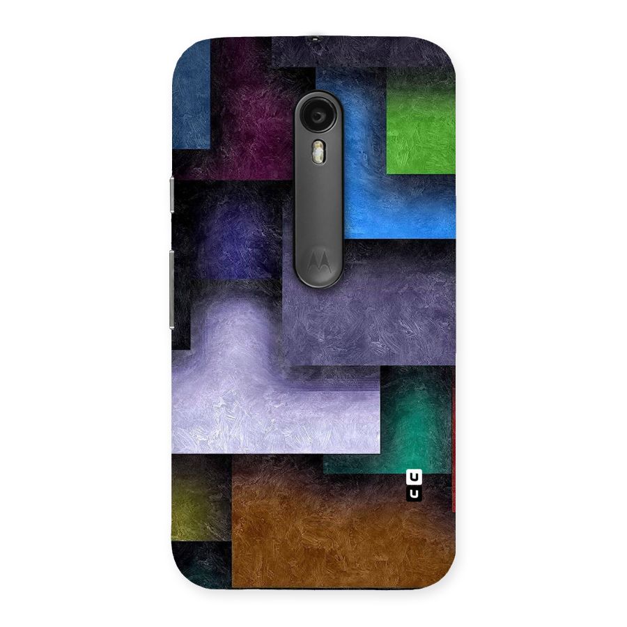 Concrete Squares Back Case for Moto G Turbo