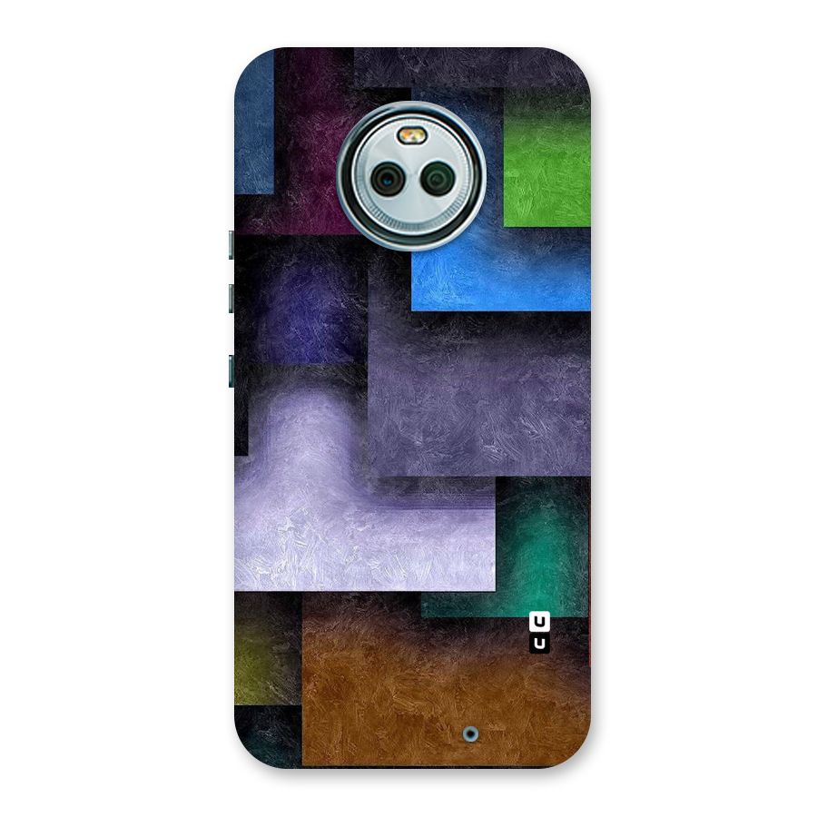 Concrete Squares Back Case for Moto X4