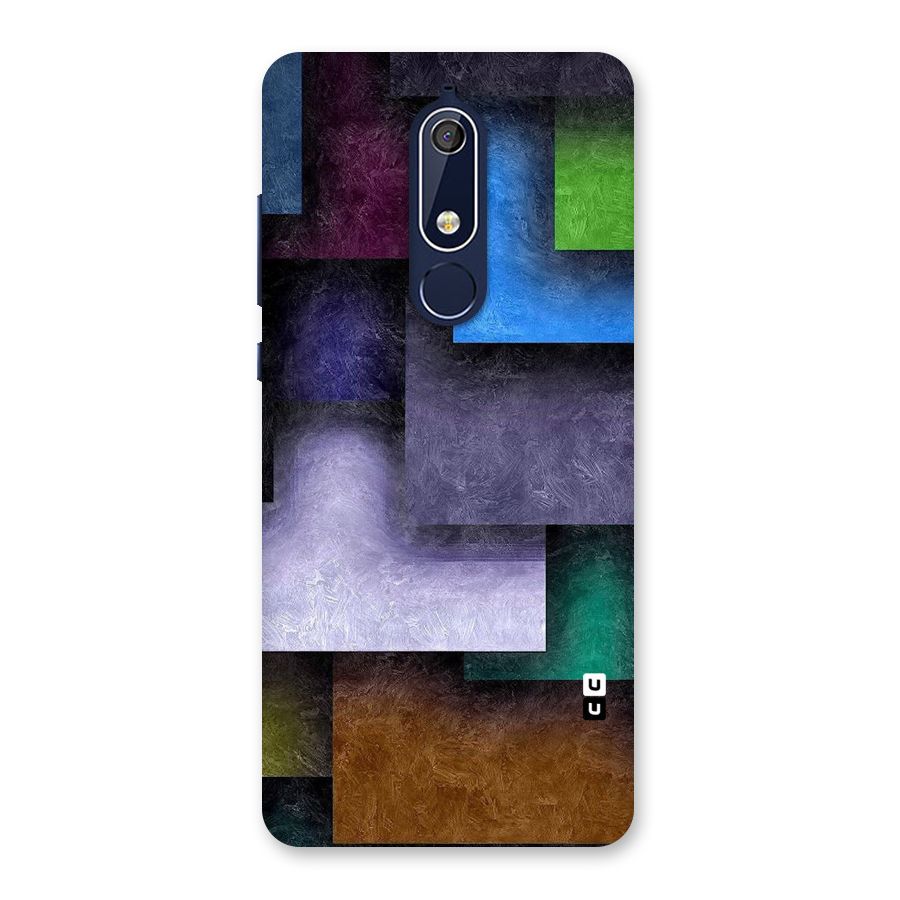 Concrete Squares Back Case for Nokia 5.1