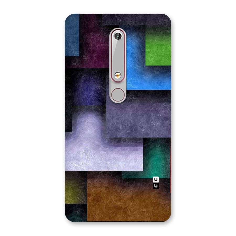 Concrete Squares Back Case for Nokia 6.1