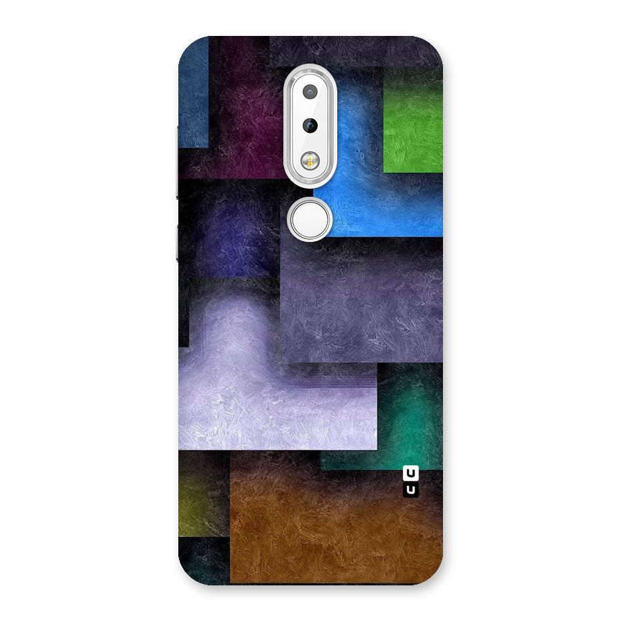 Concrete Squares Back Case for Nokia 6.1 Plus