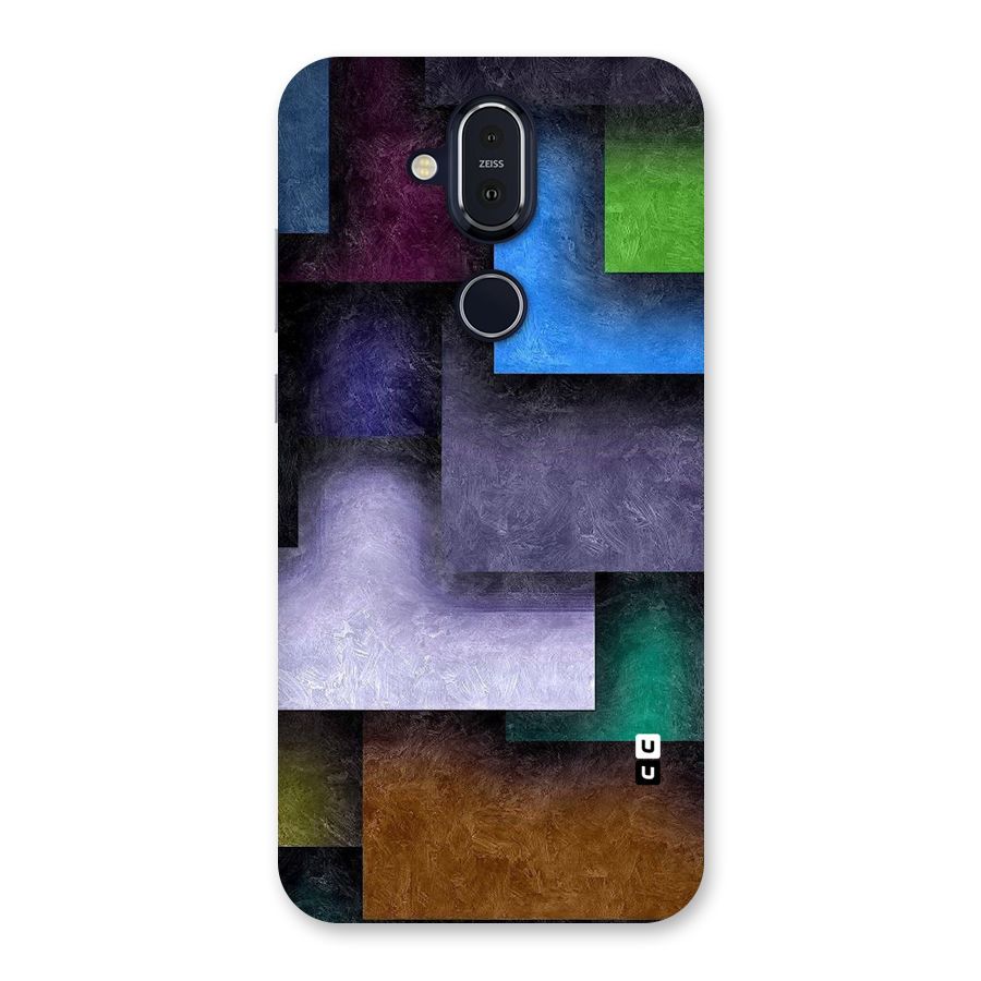 Concrete Squares Back Case for Nokia 8.1
