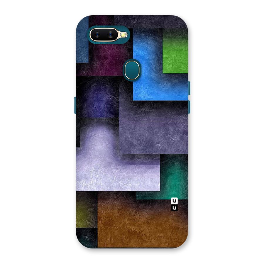 Concrete Squares Back Case for Oppo A11k