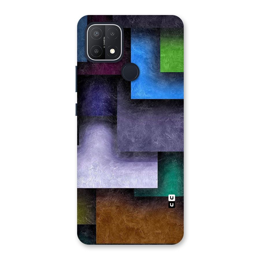 Concrete Squares Back Case for Oppo A15s