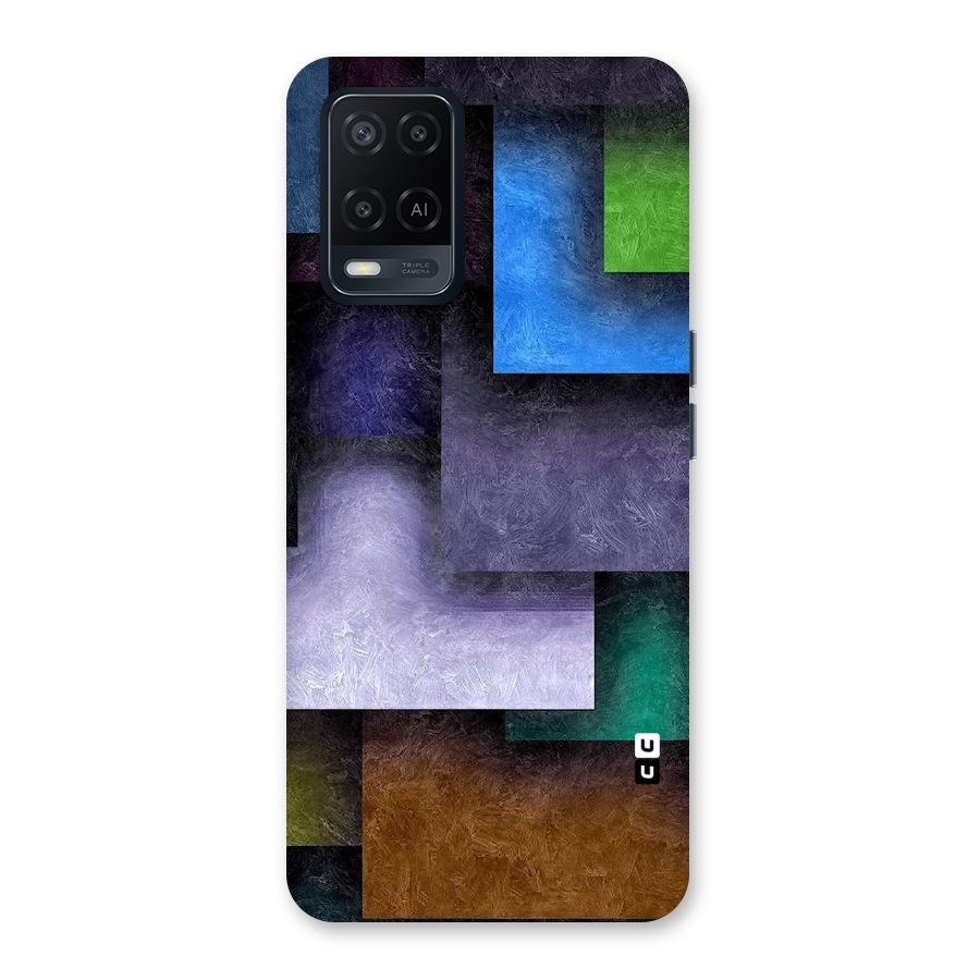 Concrete Squares Back Case for Oppo A54