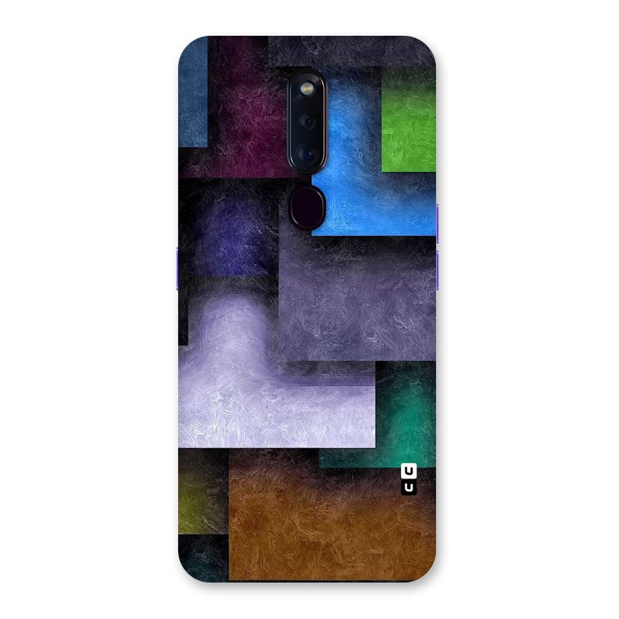 Concrete Squares Back Case for Oppo F11 Pro
