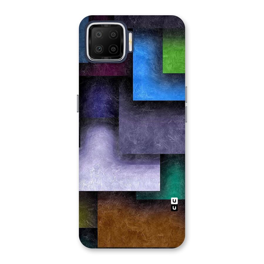 Concrete Squares Back Case for Oppo F17