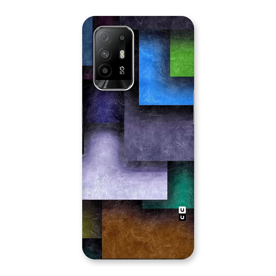 Concrete Squares Back Case for Oppo F19 Pro Plus 5G