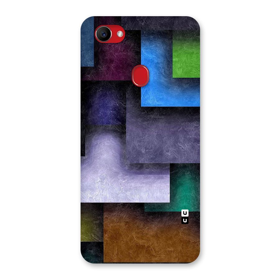 Concrete Squares Back Case for Oppo F7