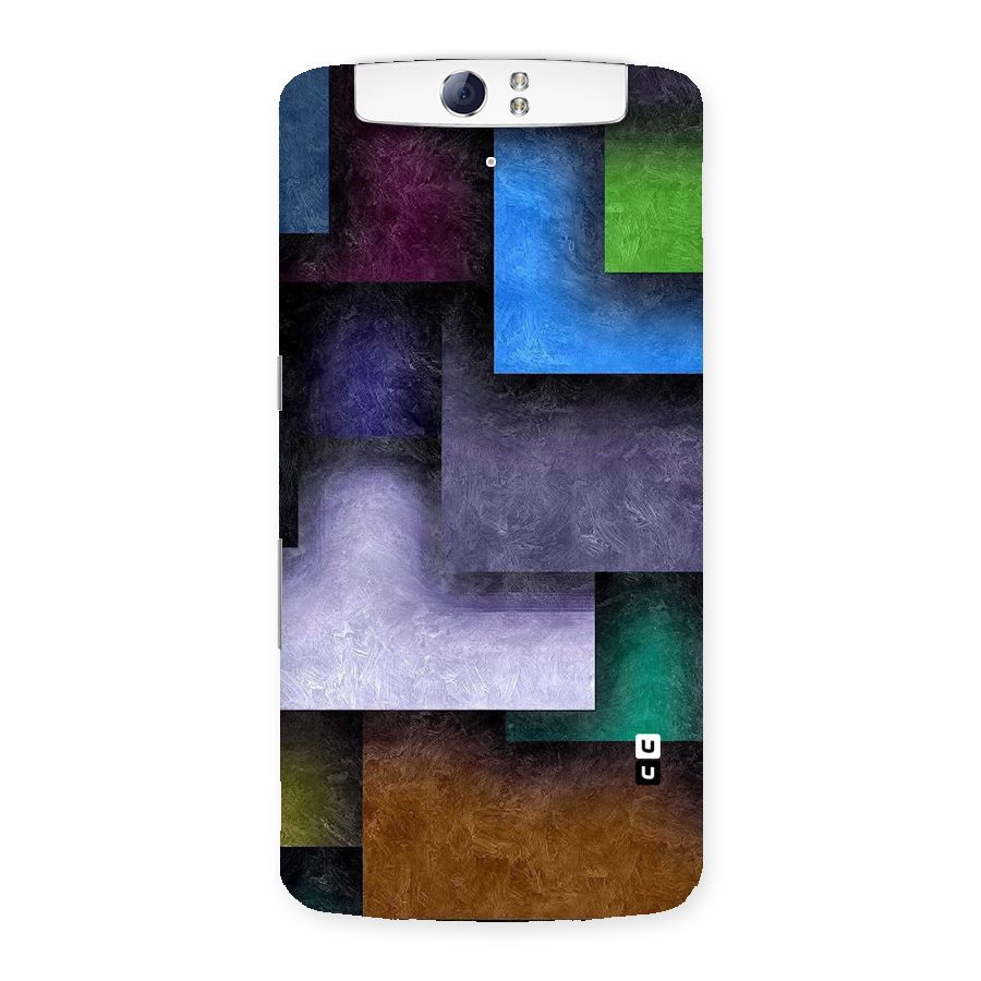 Concrete Squares Back Case for Oppo N1