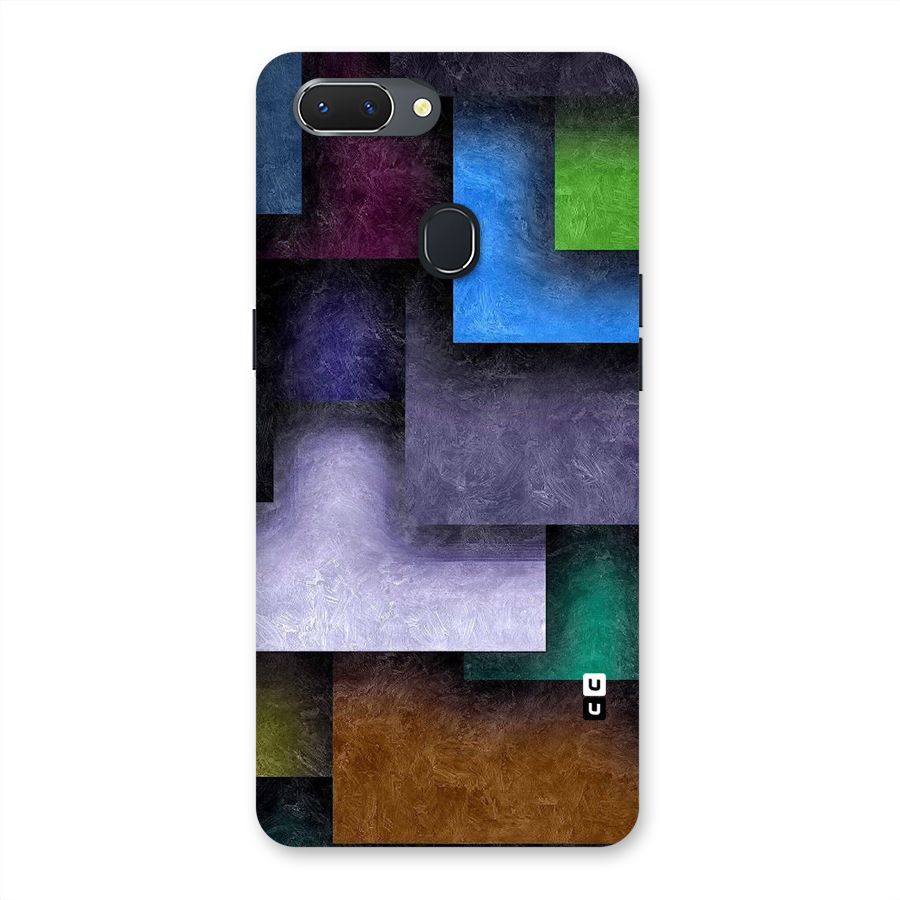 Concrete Squares Back Case for Oppo Realme 2