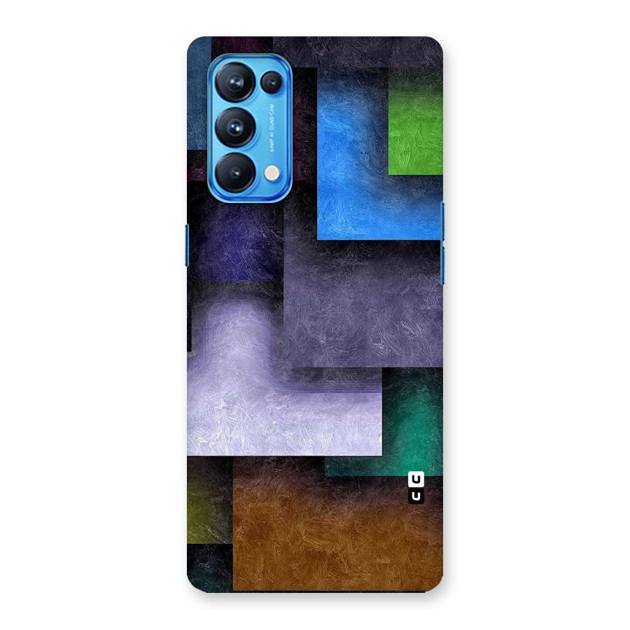 Concrete Squares Back Case for Oppo Reno5 Pro 5G