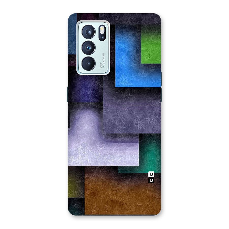 Concrete Squares Back Case for Oppo Reno6 Pro 5G
