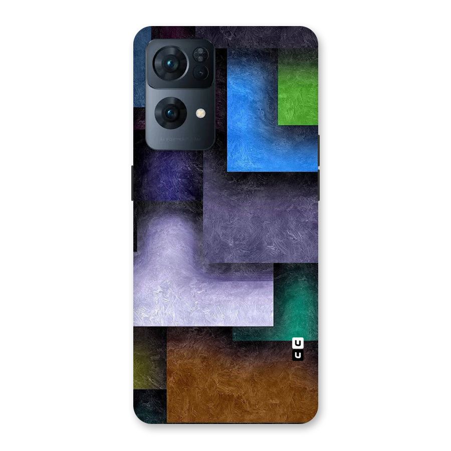 Concrete Squares Back Case for Oppo Reno7 Pro 5G