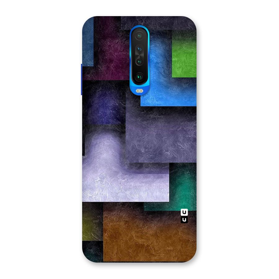 Concrete Squares Back Case for Poco X2